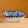 Salennik Rishtan ceramics "Flowers", 13 cm, blue, mix
