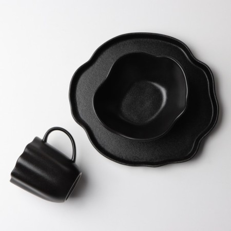 Black Ceramic Territory Ceramic Territory, 600 ml, 17 cm, black color-8