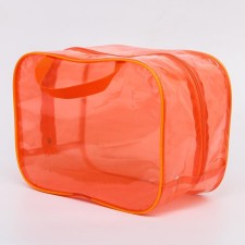 Bag in the maternity hospital 23x32x17, color PVC, orange color