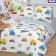 Bed linen 1.5 joint venture artpostel "Motor", 143x215, 150x214, 70x70cm - 2pcs