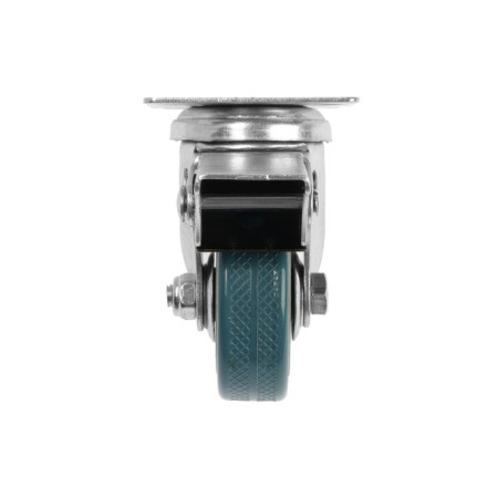 Furniture wheel, d = 50 mm, on the site, with a foot, with a latch, 4 pcs TMP-3