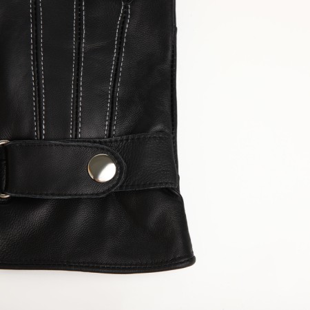Male gloves, size XL, with insulation, black color-2