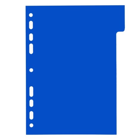 Set of dividers of sheets A5 Office 2000, 5 sheets without indexation, color, plastic 120 μm-7
