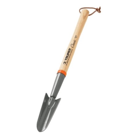 Garden scoop, length 38 cm, width 6 cm, wooden handle, Truper