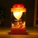 Nightlight "Fighting couple" LED from batteries 3haa pink 8x8x15.5 cm Risalux