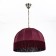 Lamp "Basel" 5x60W E14 red 51x51x50cm