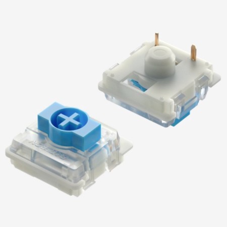 Wireless Mechanical Keyboard QMK Nuphy Air75V2 Ionic White, RGB, Hot SWAP, Blue SWI 108244-1