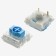 Wireless Mechanical Keyboard QMK Nuphy Air75V2 Ionic White, RGB, Hot SWAP, Blue SWI 108244