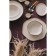 Beege pizza plate, d = 20 cm, beige color
