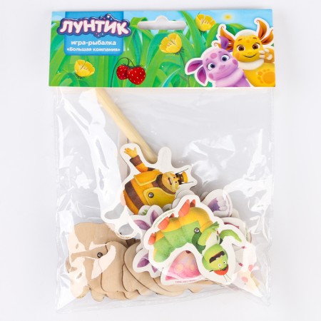 Toy developing TM "Mapacha", set of fishing Luntik "Big Company", package-6