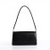Women's bag on a valve, 24x13x8 cm, black color