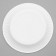 Disposable paper plate "1 year, stars, balls" (18 cm), blue color