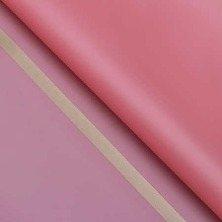 Flower film "Golden strip", dark powder, 57cm x 10m-3