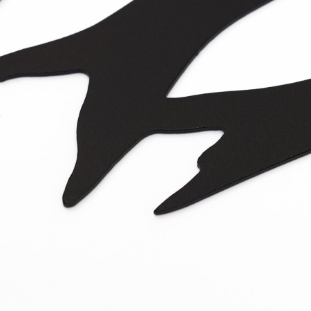 Panel "Swallows" Black, 39.1x19cm-4
