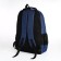 Youth backpack with a zipper, 4 pockets, blue color
