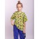Tunic for girls, height 146 cm, multicolor color