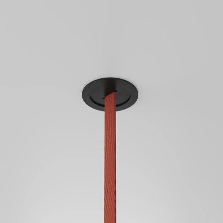 TR5513-BK Faller found with the possibility of feeding Belty Base D100mm H72MM IP20 Black Alum-1