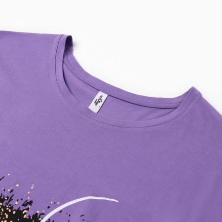 Homemade dress, purple color, rr 52-1