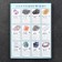 Collection of minerals, 12pcs