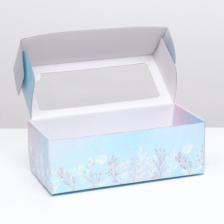 Self -charged box, with a window, "flower lace" 16 x 35 x 12 cm set 5 pcs-2