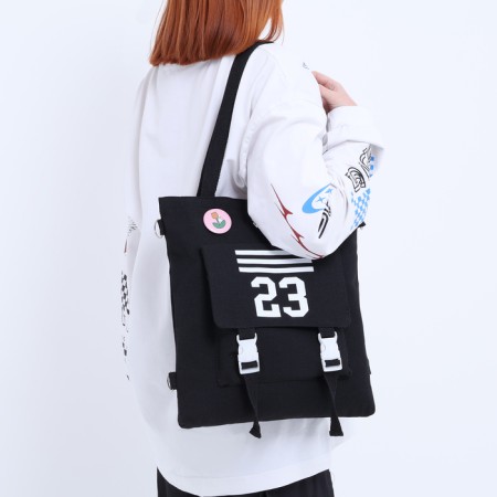 Шопер на молнии, цвет чёрный-8