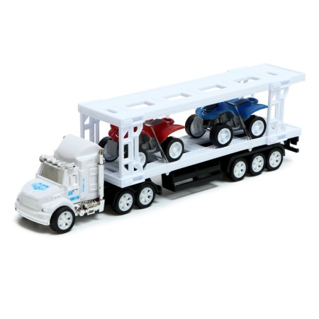 Truck Inertial "Avtovos", with 2 ATVs, color mix-5
