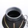 Water bottle, 550 ml, "basketball", folding, black, 18 x 8.7 cm