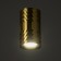 Lamp "Aliser" GU10 gold 7.5x7.5x13 cm
