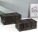 Casket tree "Middle Ages" with pranks set 2 pcs 12.6x30x18 16x34.5x23 cm