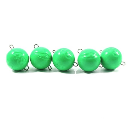 Cargo Cheburashka painted collapsible Yaman 5 pcs., 48 g, green-7