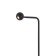 Taleshire Mantra Eyes, Led, 390lm, 3000k, 247x210x1253 mm, matte black color