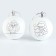 New Year's set for creativity. Christmas balls for coloring "New Year! Magic holiday ", 2 pcs, d = 5.5 cm