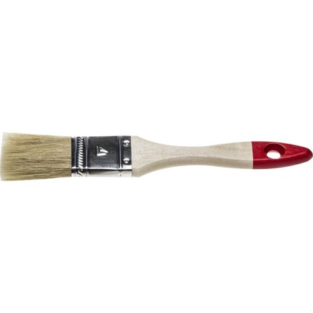 Brush flat Stayer Universal 0101-025, natural bristles, wooden handle, 25 mm-1