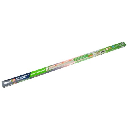 Lamp for plants LED linear, 872 mm Uniel, 24 W, BIO LED, IP40, white color-9