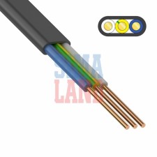 Кабель "Кабэкс", ВВГ-Пнг(А), 3х1.5 мм2, 20 м, плоский, ГОСТ