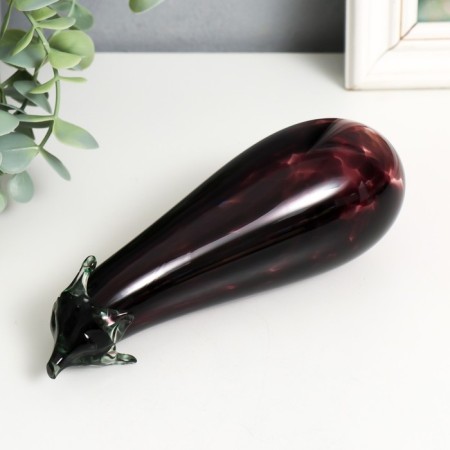 Souvenir "Eggplant" H 170 mm. (in glassbreaker) Marg. (Z.L.)