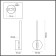 Wall lamp Eleri LED 9W 3000k 624lm