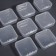 Organs for decor, 14 blocks, 16.5 × 12.7 × 6/5.4 × 5.4 × 2 cm, the color is transparent