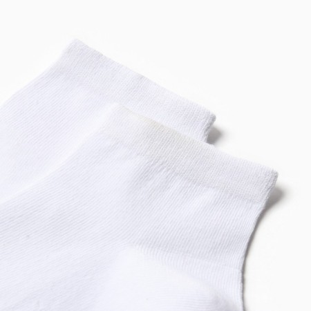 Women's socks shortened, white color, size 25-27 (38-42)-1