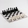 Board game 3 in 1 "On the road": chess, dominoes, checkers (2 boards from cardboard 29x29 cm)