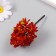 Artificial plant for creativity plastic "Autumn foliage" 10 cm