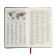 Diaumer Lowed A5, 136 Bridge sheets, artificial leather cover, metal edging, lies, silver