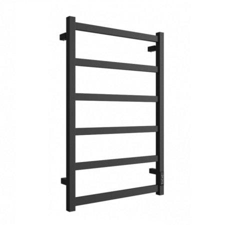 Electric towel "Dvin" J Plaza Neo, 800x500 mm, dimmer, black matte