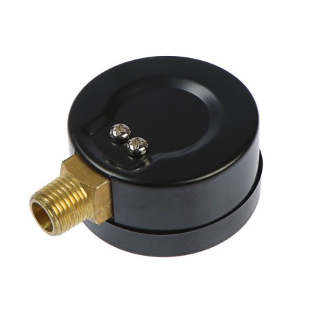 Manometer Taen, radial, 10 atm, d = 50 mm, external thread 1/4 "-2
