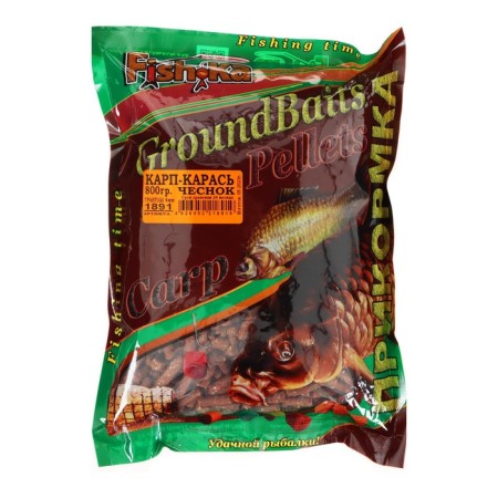 Bait Fish.ka Carp Caras Garlic, granules 4 mm, 800 g-2