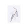 Facade lamp "Elegant", FSD-091, 6 W, 3000K, IP65, 220 V, Metal, Bely
