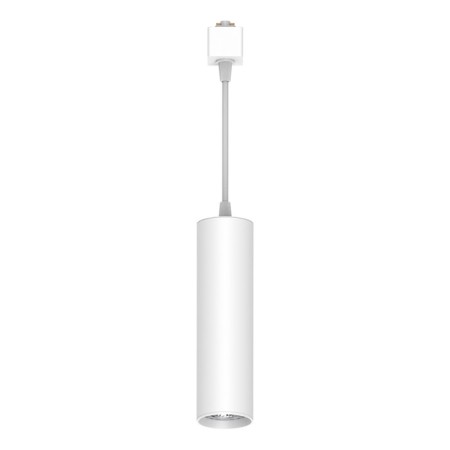 Single -phase track lamp Feron AL196, IP20, GU10, 15 W, 56x56x200 mm, white color