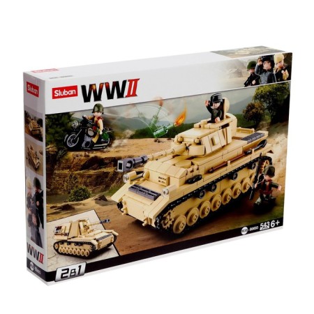 Designer Army of the Second World War "German tank Panzeriv", 543 details-6