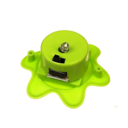 Garden lamp on the sunny battery "Green Flower", 6 × 29 × 6 cm, 1 LED, white glow-7