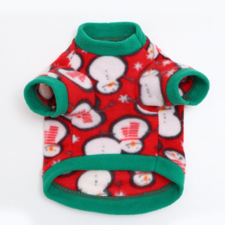 Snowman's sweatshirt, size L, red (DS 38, Osh 34, OG 48 cm)-5
